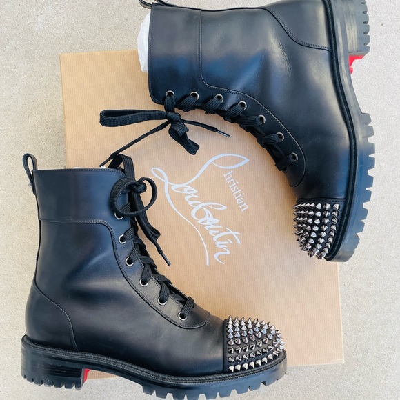 Christian Louboutin Shoes - ❌SOLD❌Authentic Christian Louboutin Studded Boots 38.5
